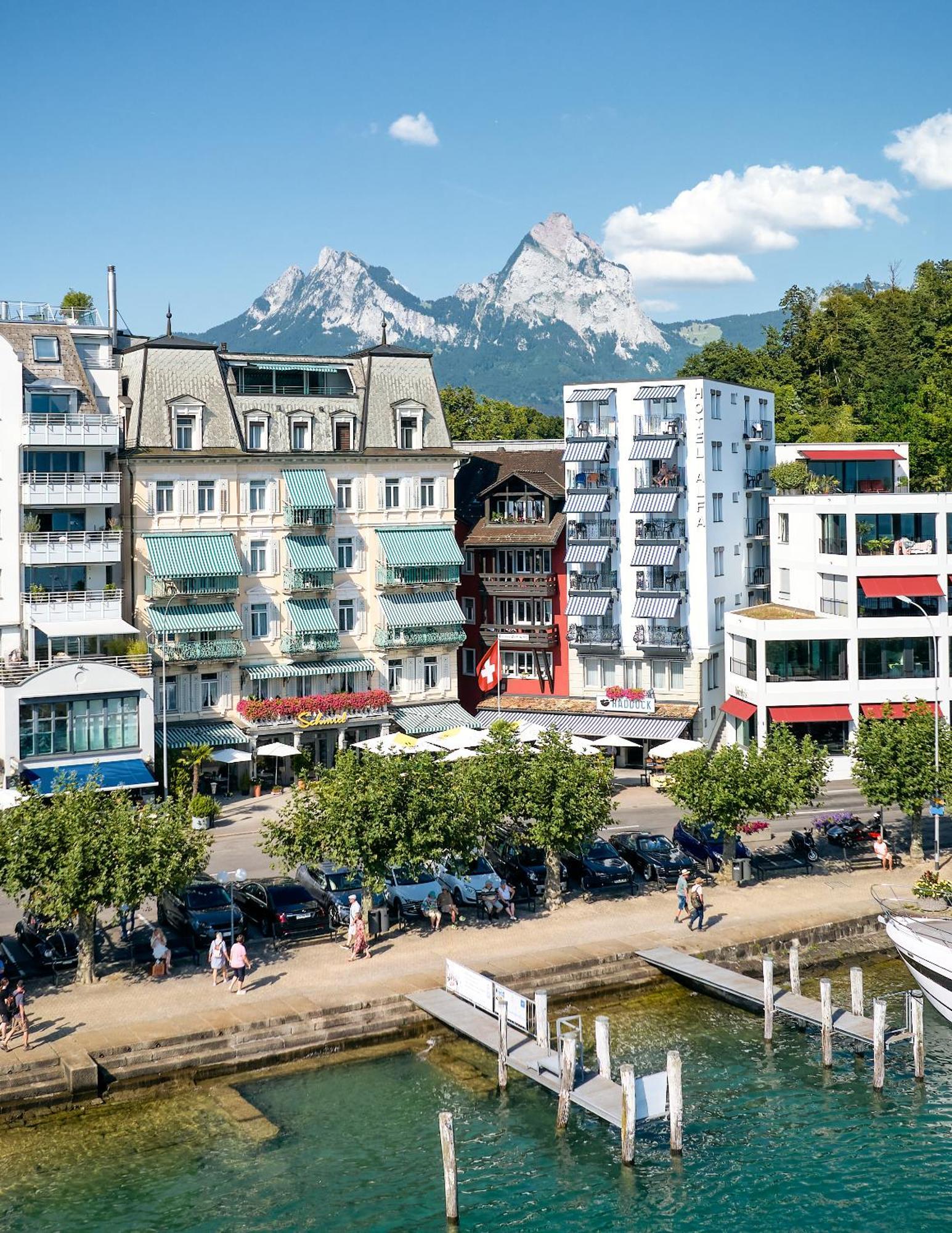 Hotel Schmid & Alfa Brunnen Esterno foto